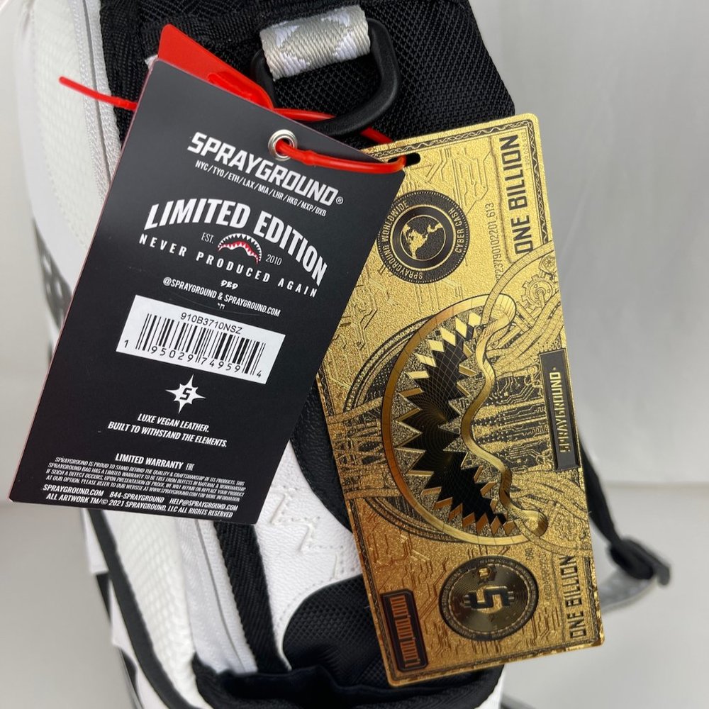 New Sprayground Swerve DLXV Backpack - Picture 8 of 11